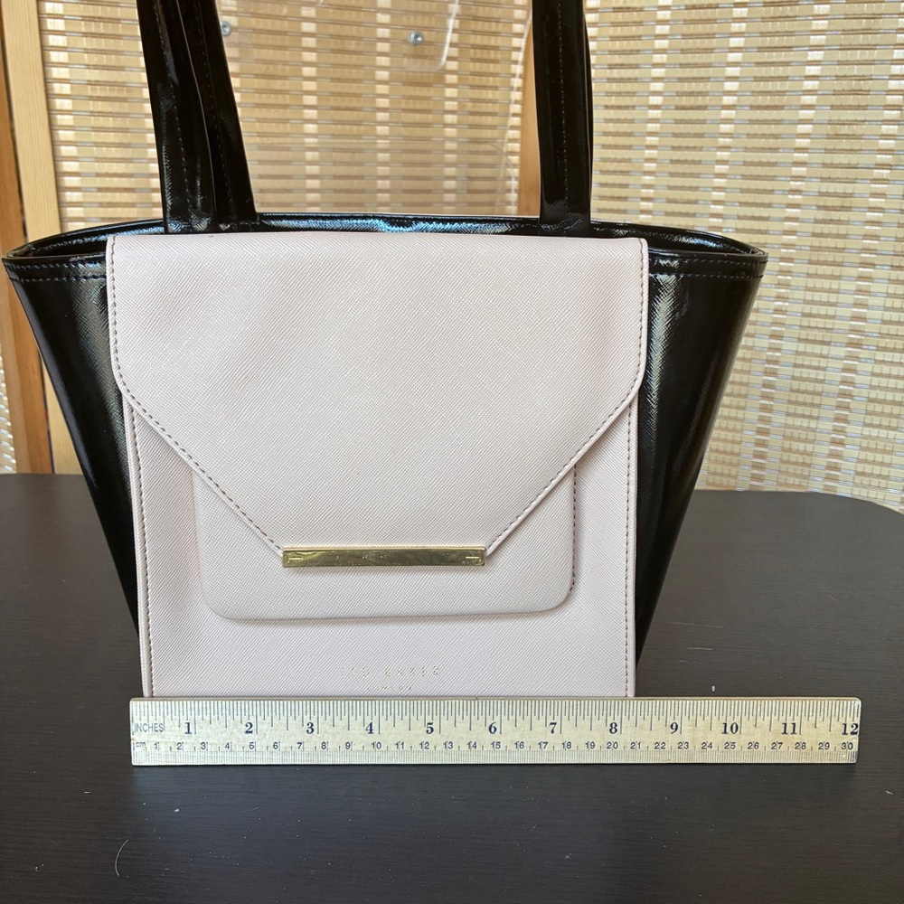 Ted Baker London Pink and Black Shopper Style Allira Handbag - Picture 8 of 15